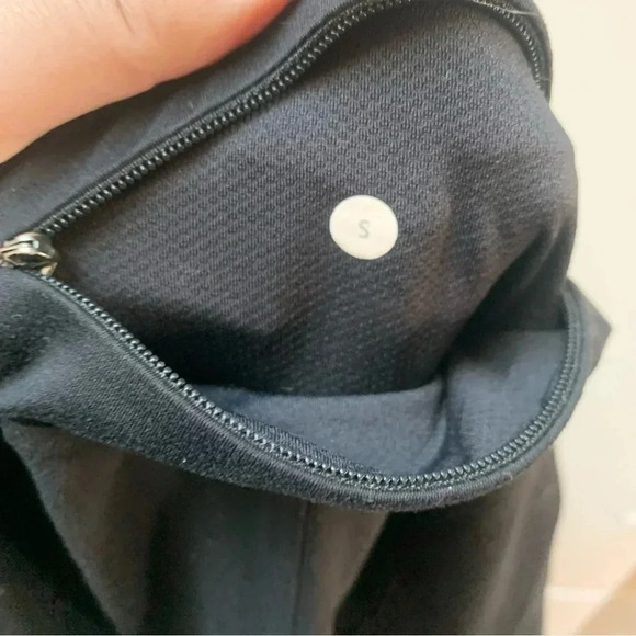 Lululemon Black Jogger Pants Ankle Zipper S - Picture 2 of 11